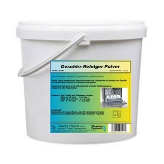 Geschirr Reiniger Pulver-Eimer